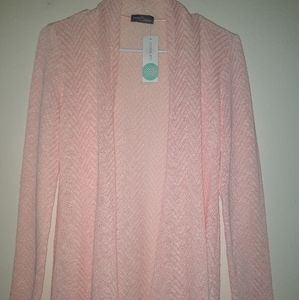Market&Spruce light pink cardigan